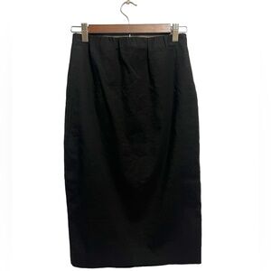 A.L.C Black Pencil Pull On Skirt Size 6